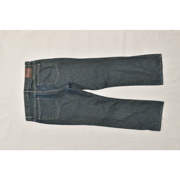 Calvin Klein Jeans Men's Bootcut Denim Blue Jeans Regular Size 34x30 - Picture 2 of 8